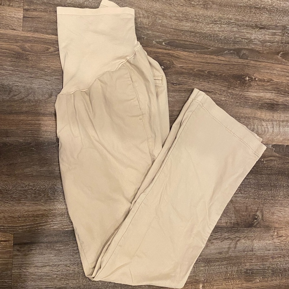 3 for $15 - Maternity Boot Cut Khaki Pants